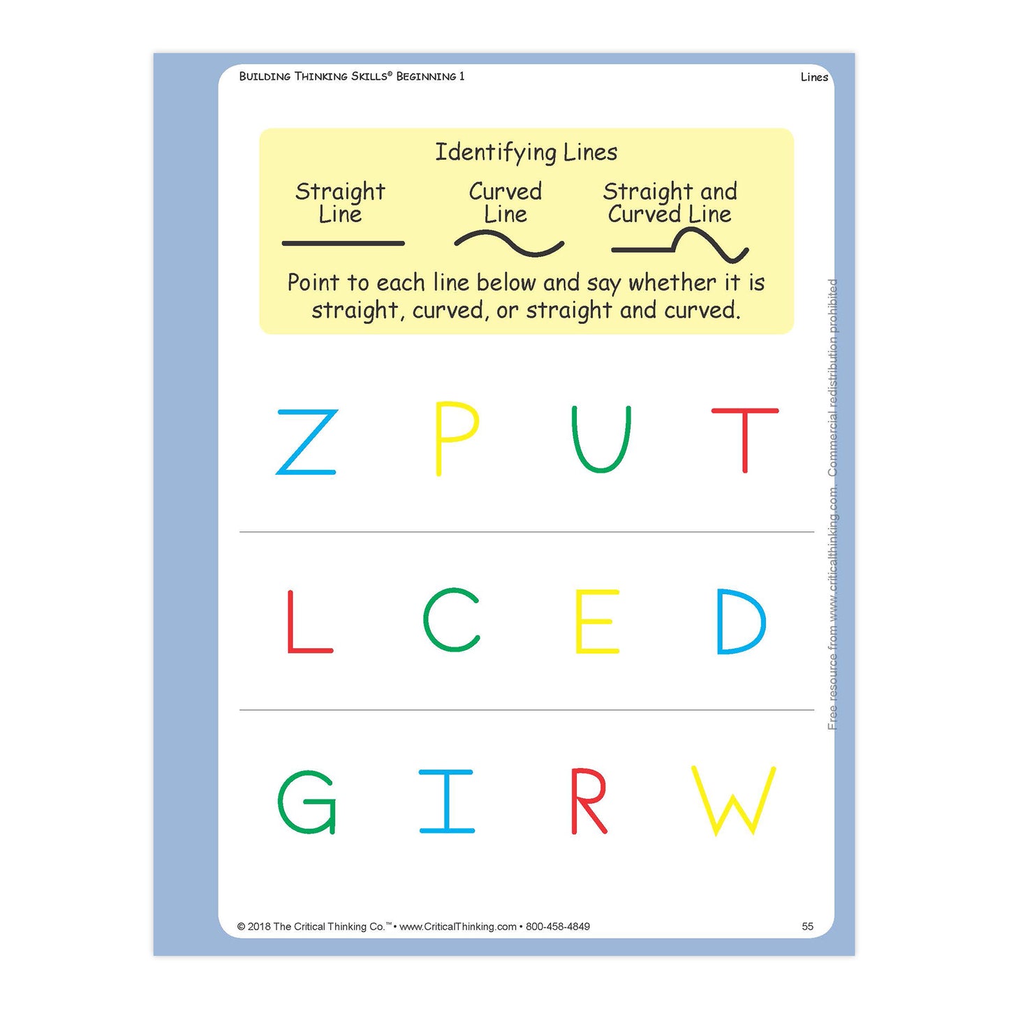 Building Thinking Skills® Book, Beginning, Grade Pre K