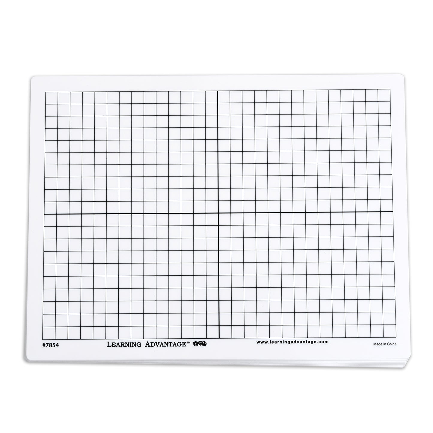 X-Y Axis Dry Erase Grid Boards - Set of 10