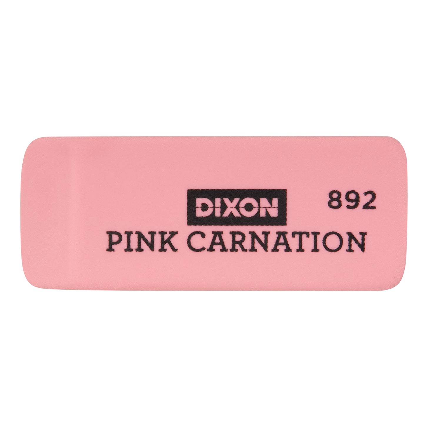 Dixon Pink Carnation Erasers, Small, 36 Pack (DIXX 38920)