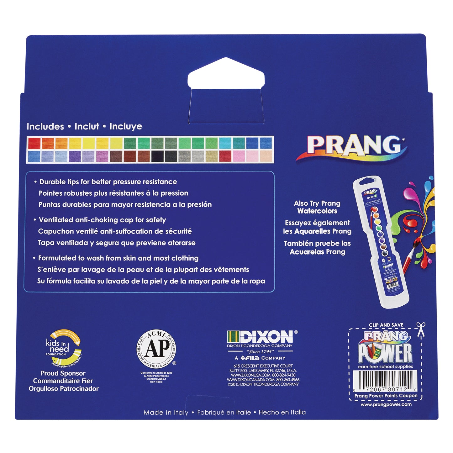 Dixon Prang Classic Art Fine Line Markers, 36 Pack (DIXX 80712)