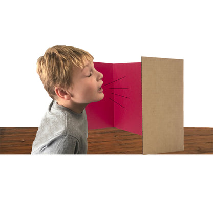 Flipside Privacy Shield, Assorted Colors, 24 Count, 18H x 48W (FLP 61849)