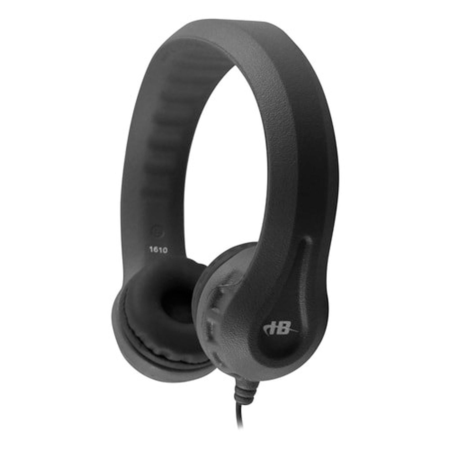 Hamilton Electronics Flex-Phones Indestructable Black Foam Headphones (HECKIDSBLK)