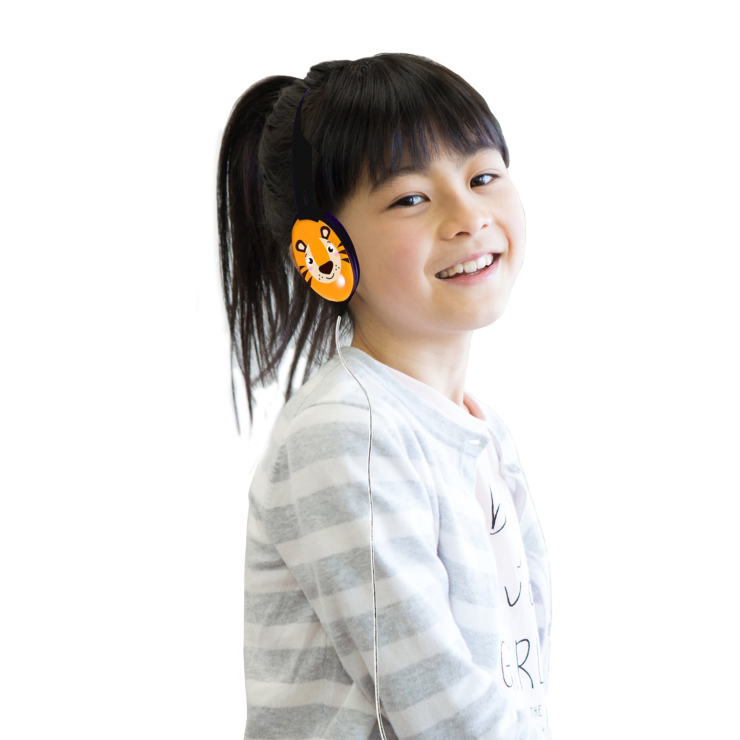 Hamilton Electronics Primo Stereo Headphones, Tiger (HECPRM100T)