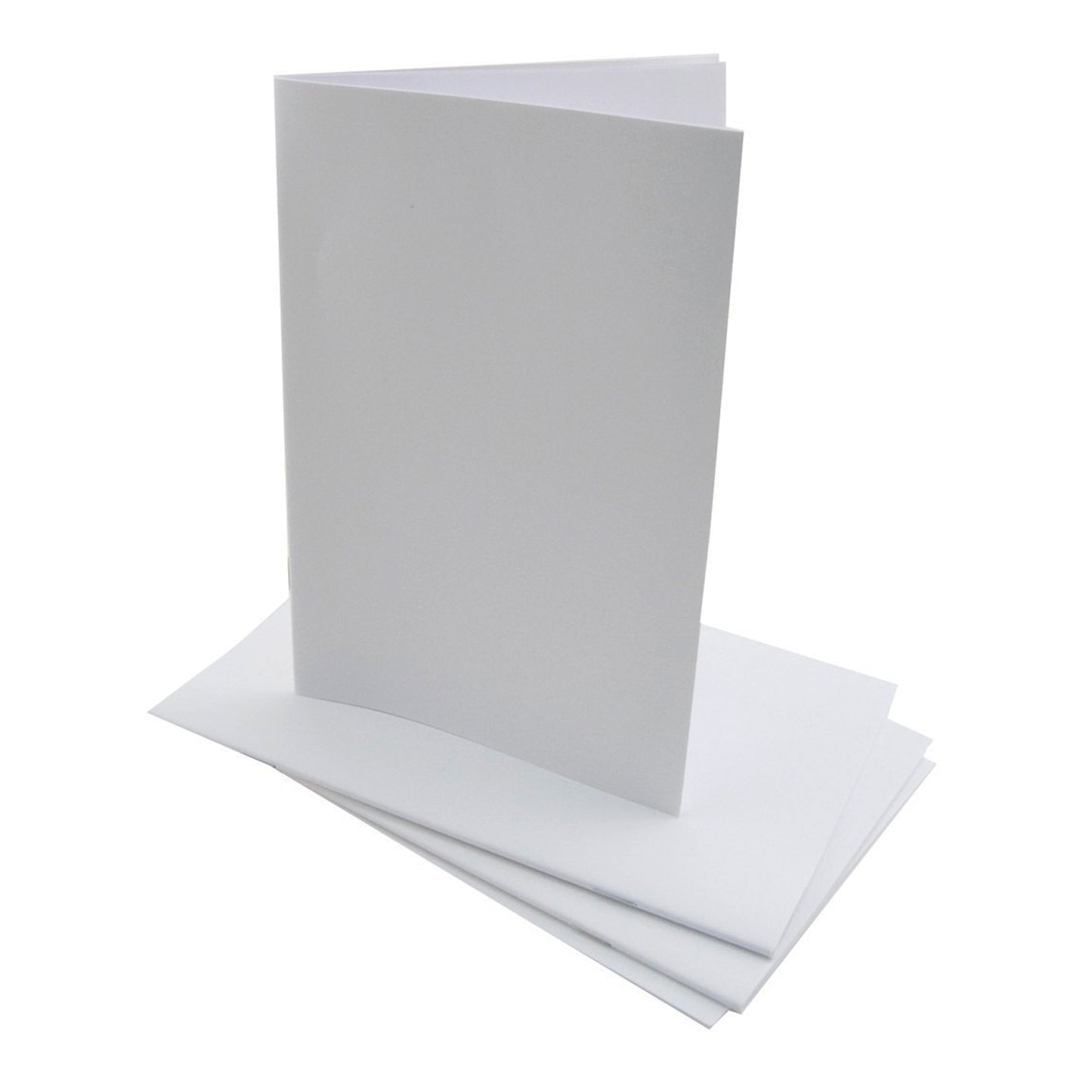 Hygloss Might Bright Books, 32 Pages, White, 10 Pack, 5.5 x 8.5 (HYG 77710)