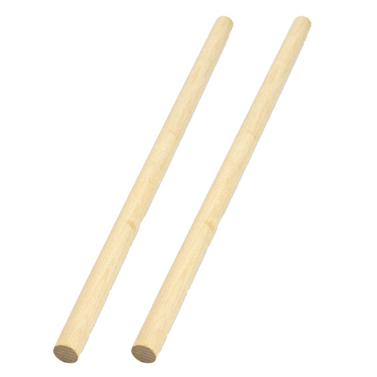 Wood Dowels, 1/2", 25 Per Pack, 2 Packs