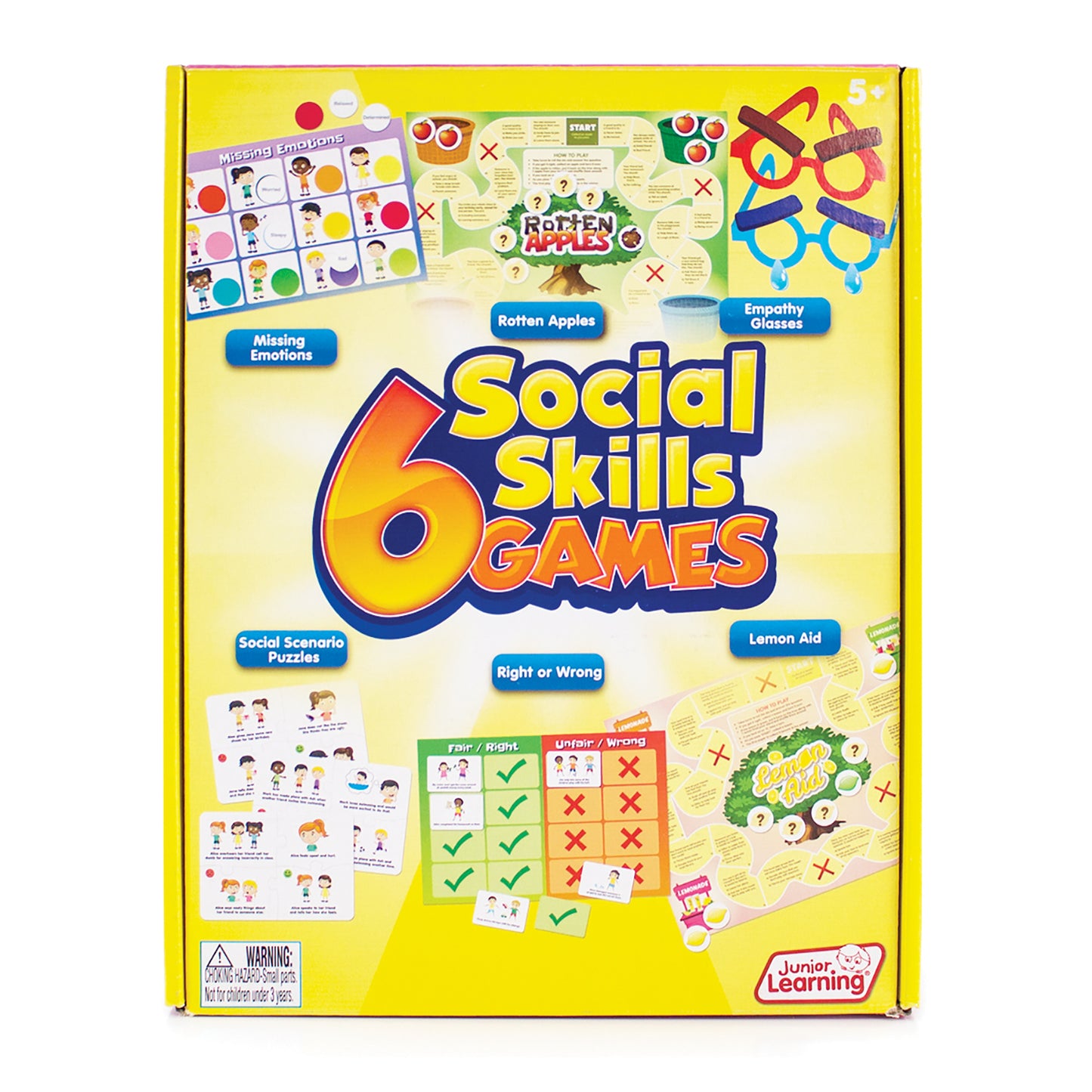 Junior Learning 6 Social Skills Games (JRL413)