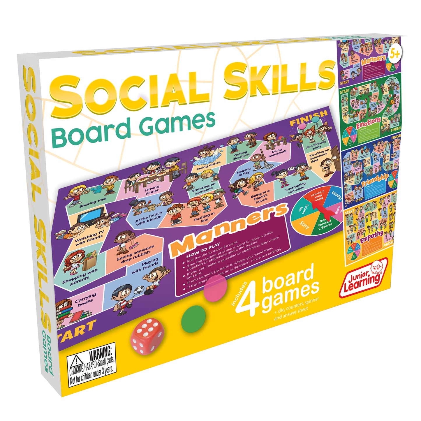 Junior Learning Social Skills Board Game (JRL426)