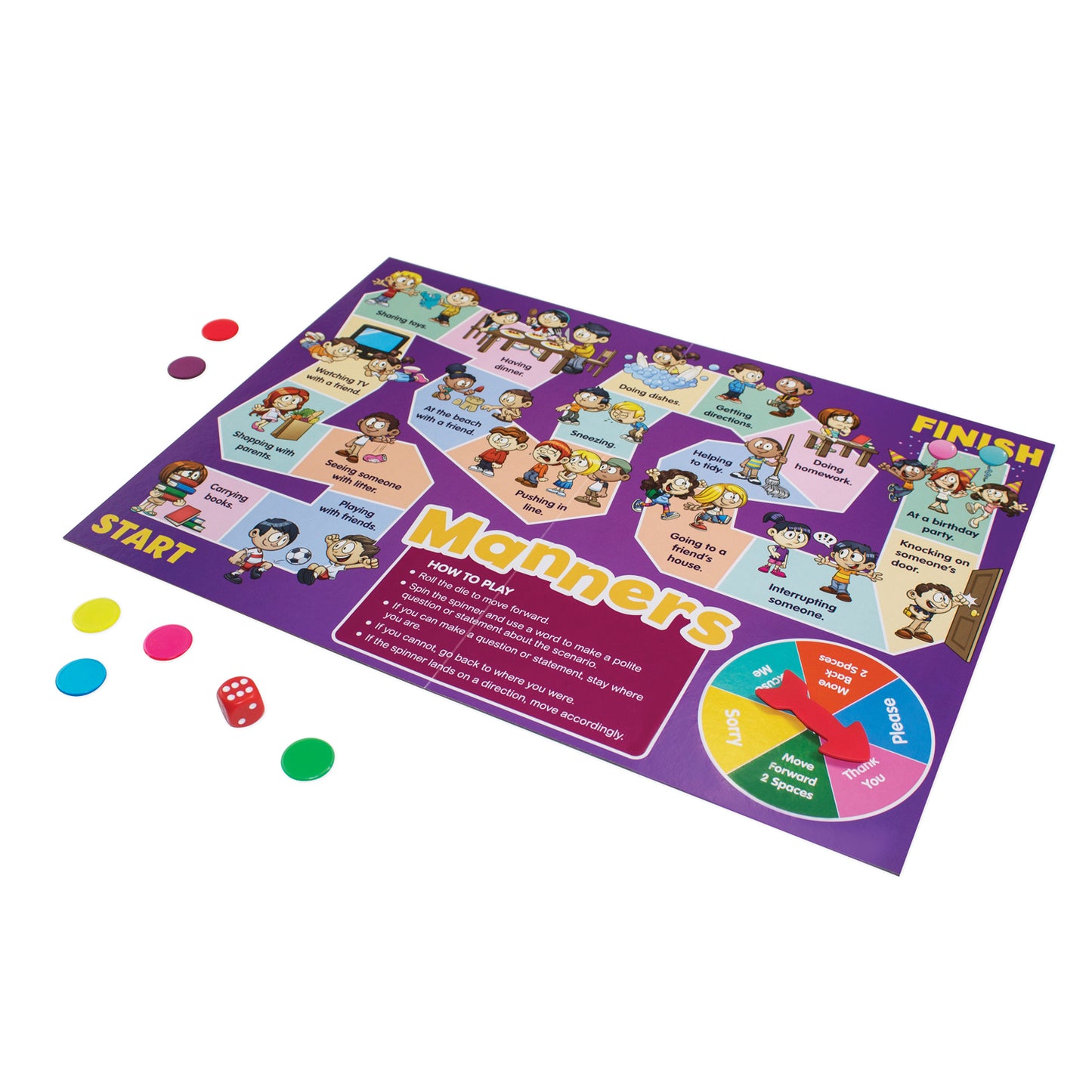 Junior Learning Social Skills Board Game (JRL426)