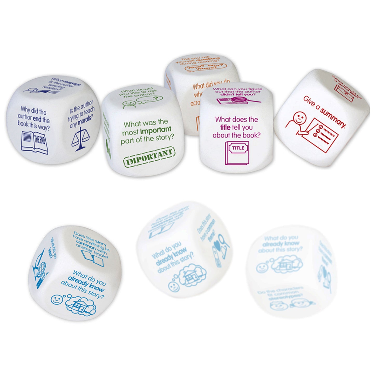 Junior Learning Comprehension Dice (JRL531)