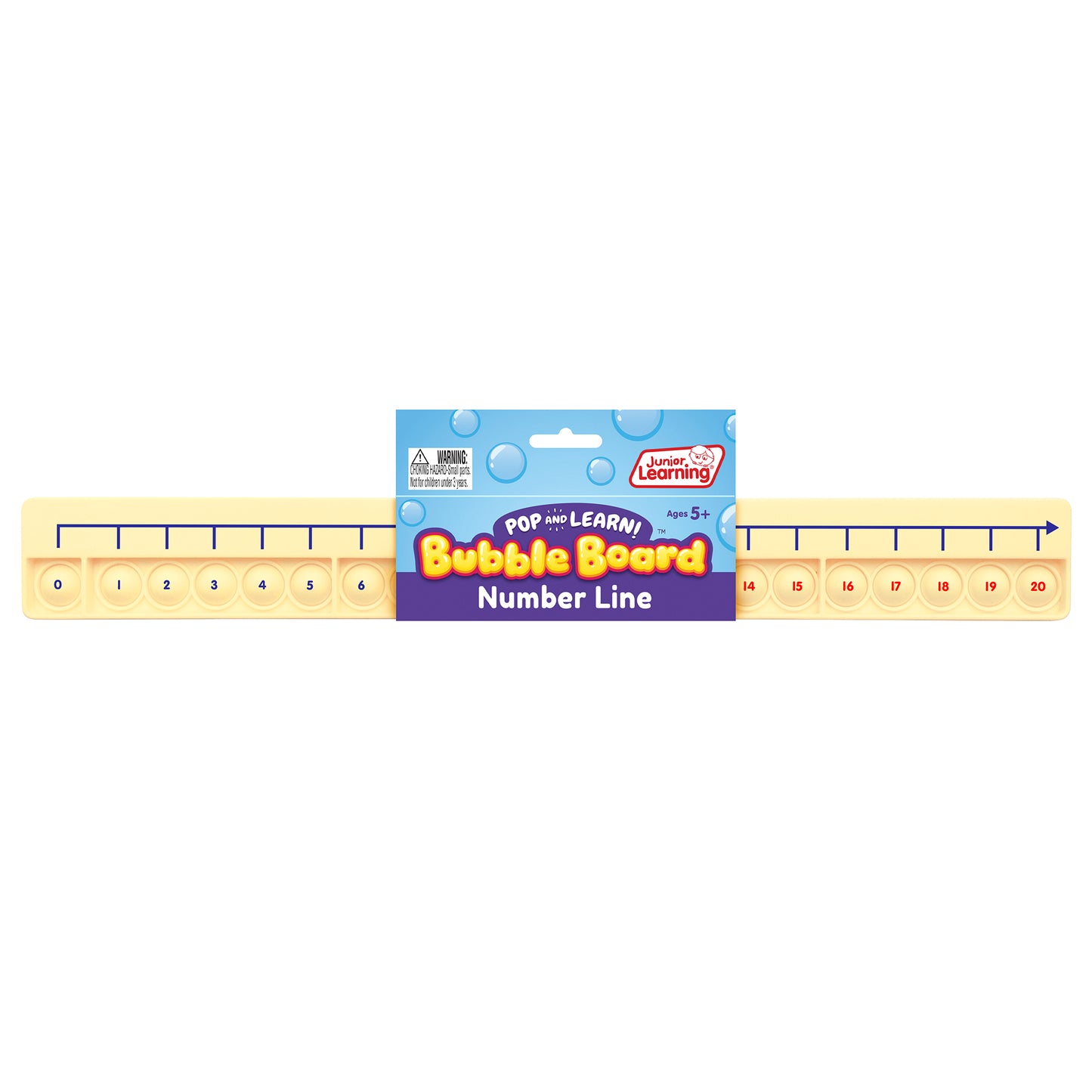 Junior Learning Number Line Pop & Learn Bubble Board (JRL 675)