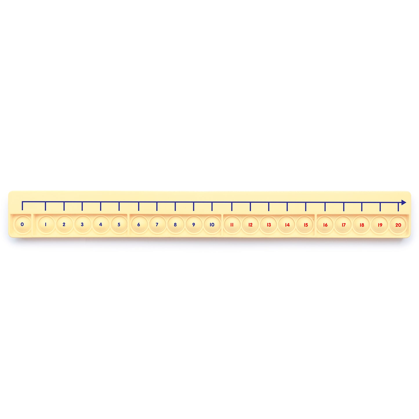 Junior Learning Number Line Pop & Learn Bubble Board (JRL 675)