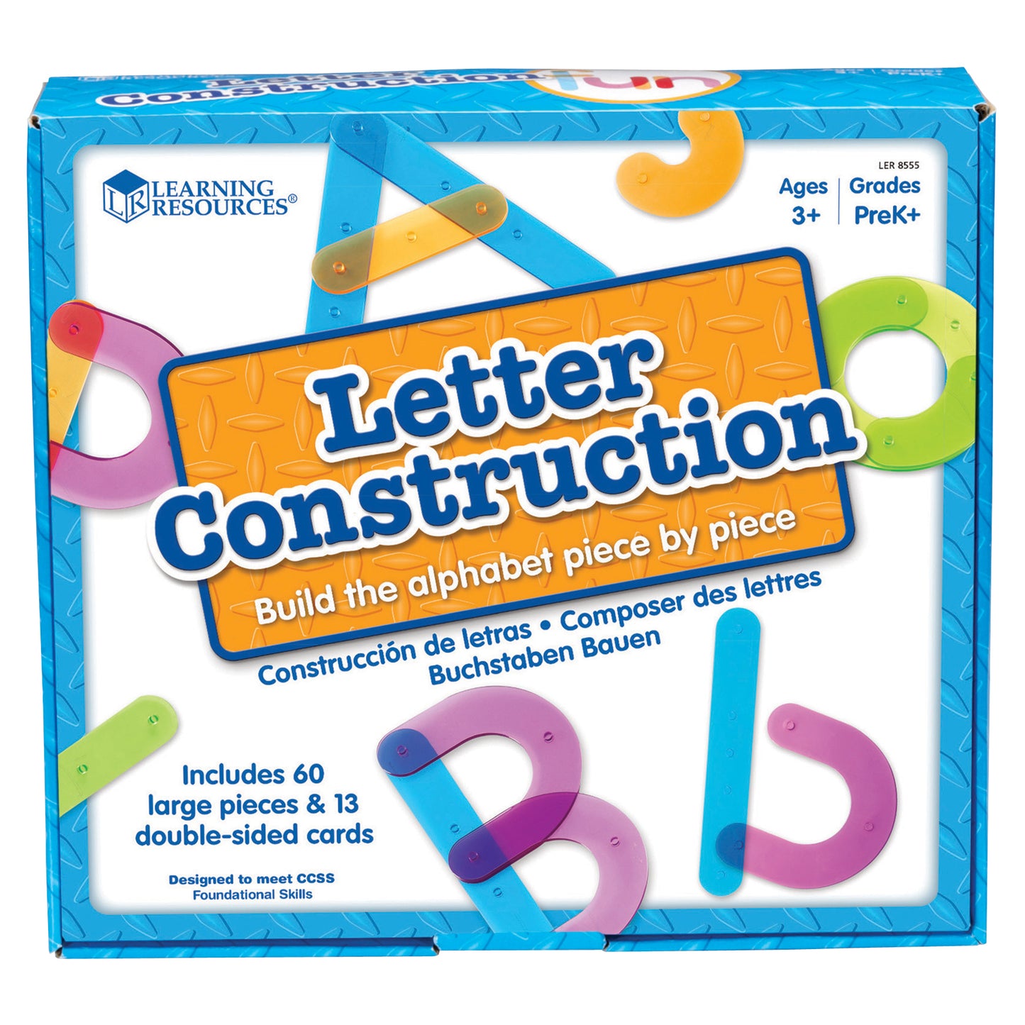 Learning Resources Letter Construction Activity Set (LER 8555)