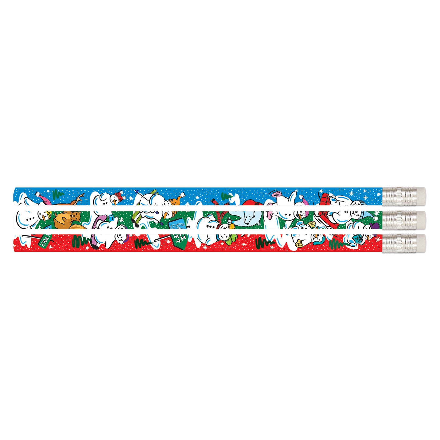 Snowman Country Pencil, 12 Per Pack, 12 Packs