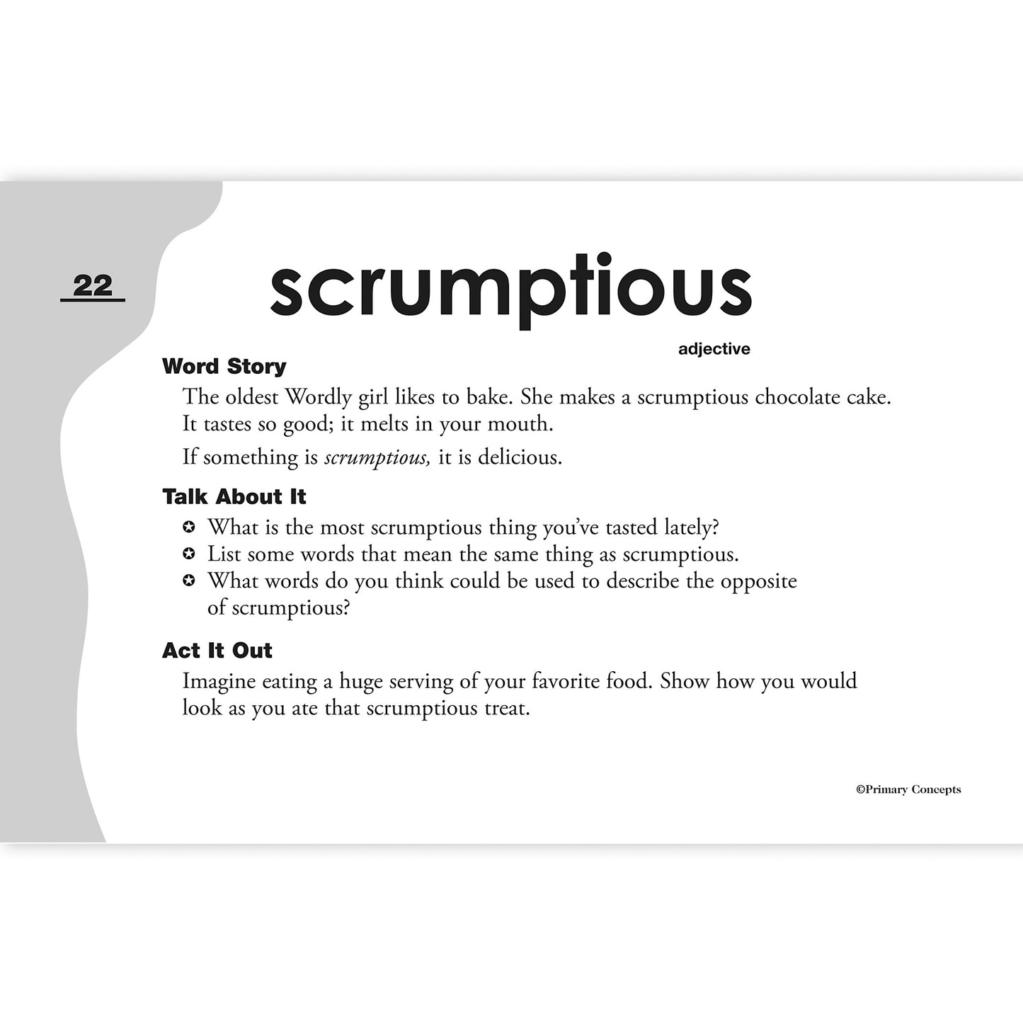 Word Of The Day Flip Chart