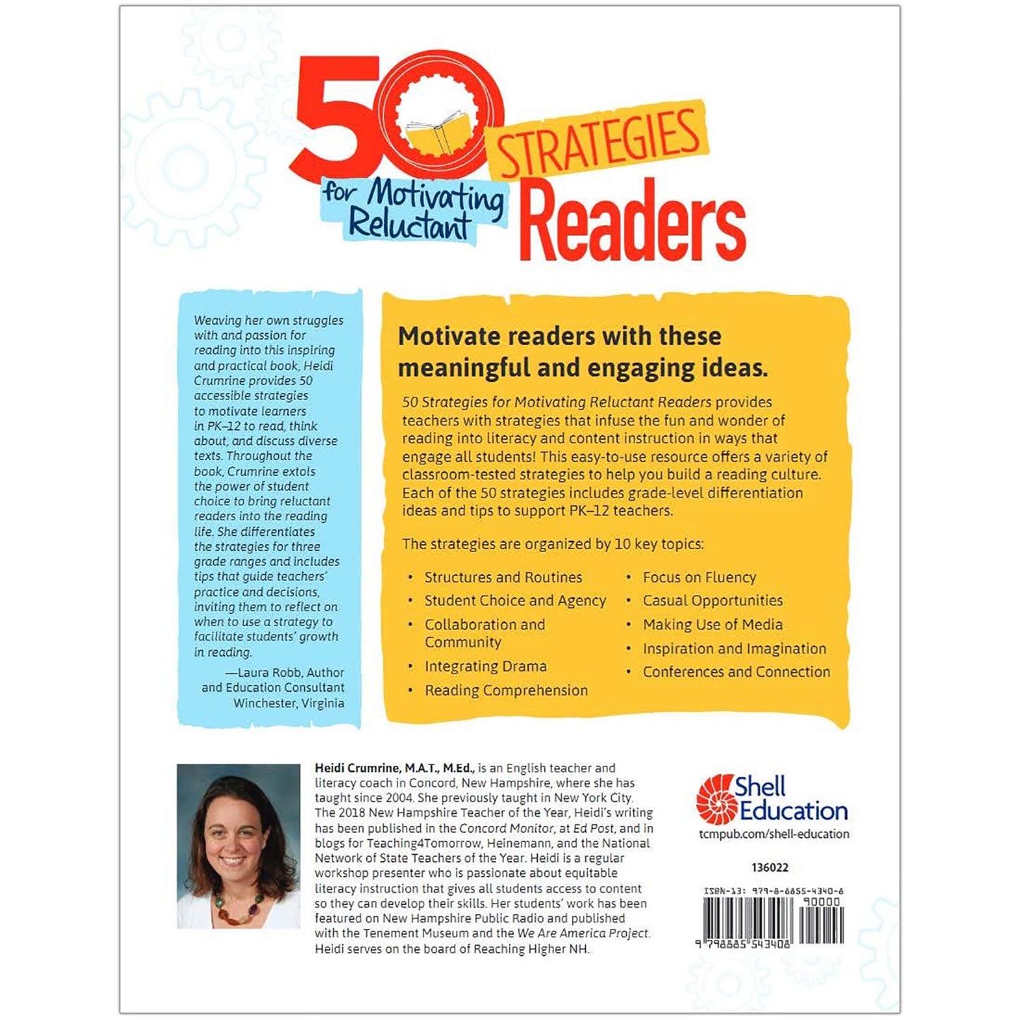 Shell Education 50 Strategies for Motivating Reluctant Readers (SEP 136022)