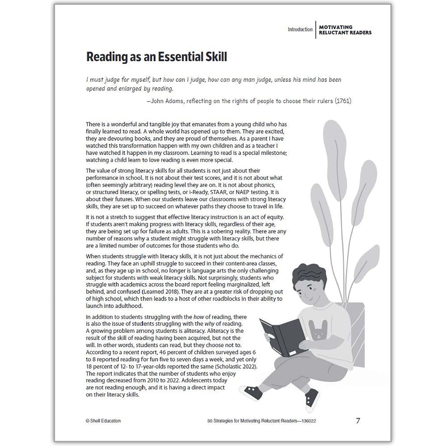Shell Education 50 Strategies for Motivating Reluctant Readers (SEP 136022)