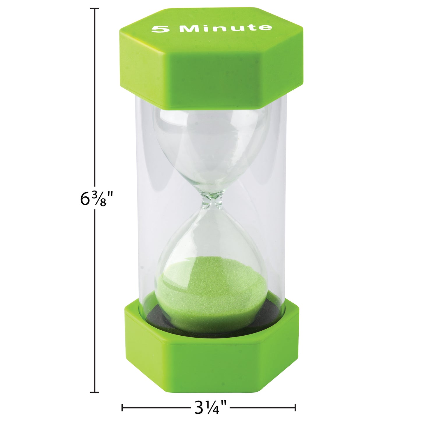 Teacher Created Resources Large Sand Timer, 5 Minutes (TCR 20660)