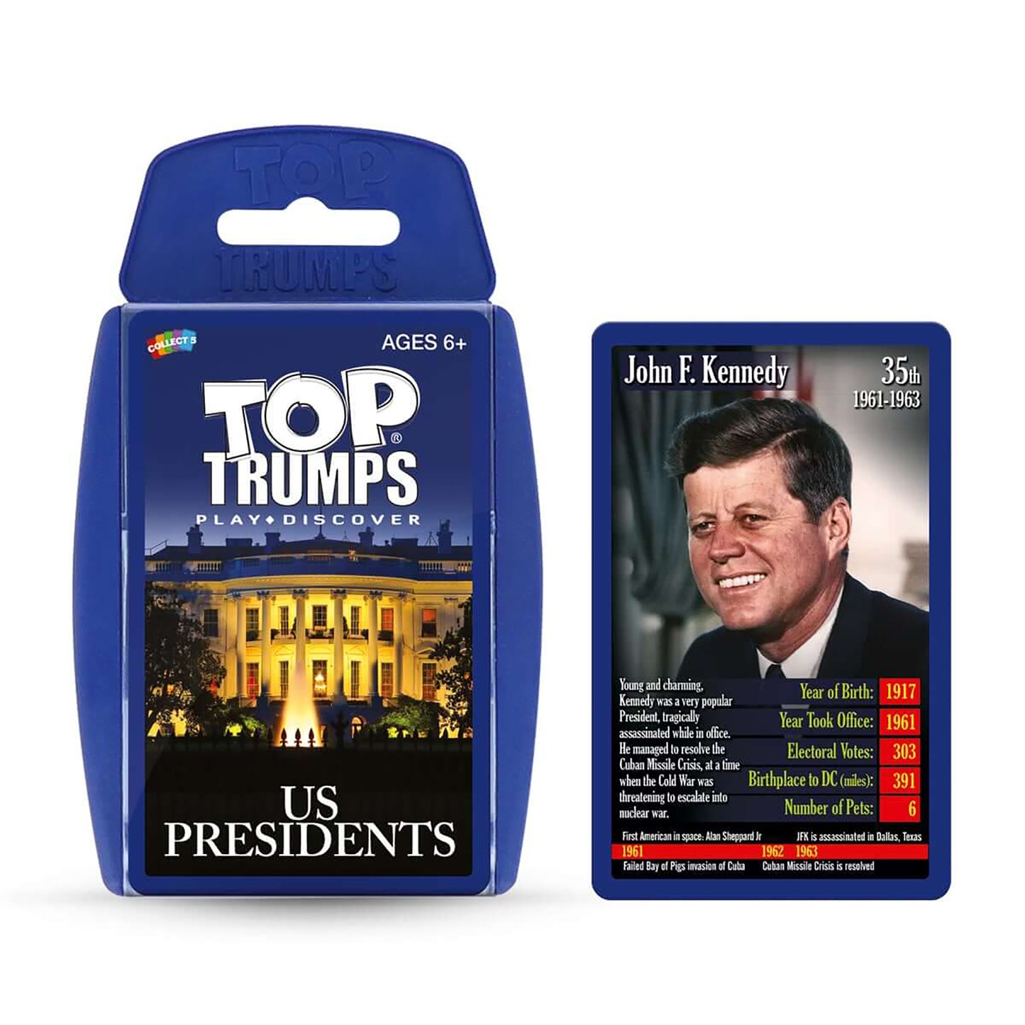3-Game Bundle, Red, White, & Blue, US States, US Presidents & Washington DC