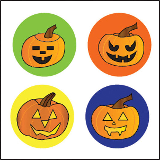 SHAPES ETC.SHAPES ETC. Incentive Stickers - Carved Pumpkins (Pack of 1728)