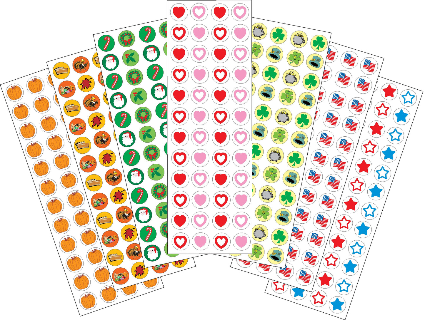 SHAPES ETC. Sticker Set - Holiday
