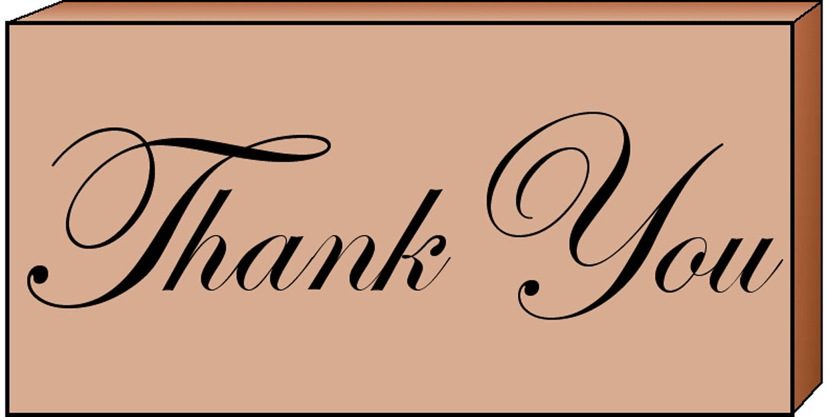 SHAPES ETC. Teacher's Stamp - Thank You