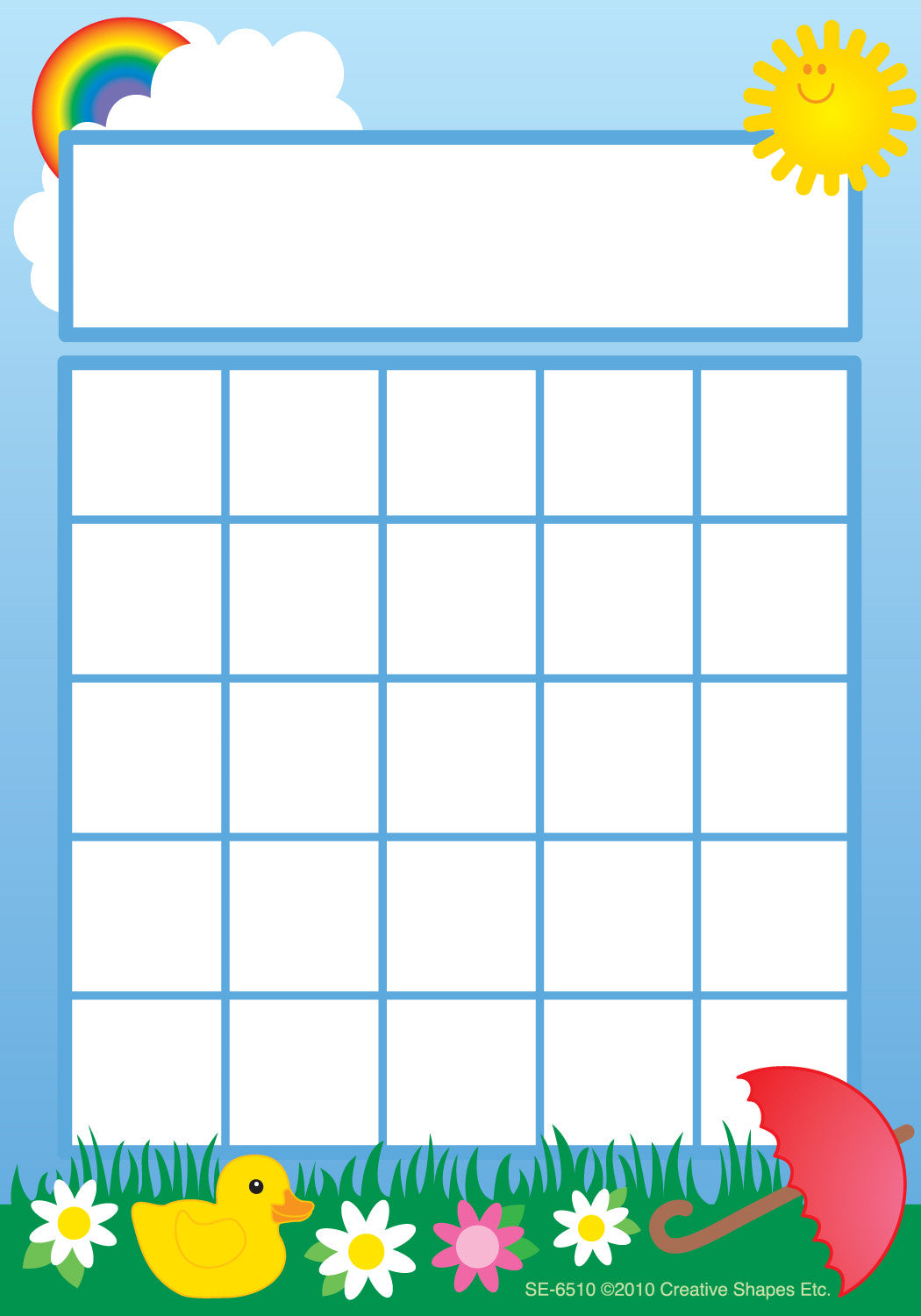SHAPES ETC. Progress Pads - Spring