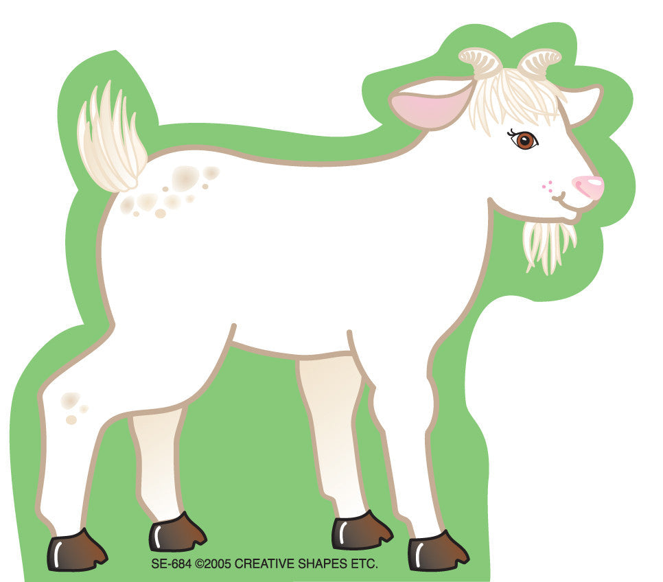 SHAPES ETC. Mini Notepad - Goat/Kid