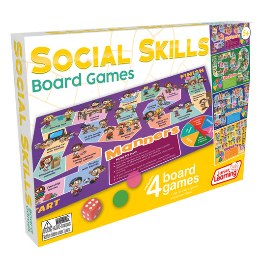 Junior Learning Social Skills Board Game (JRL426)