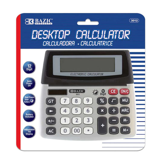 Bazic Desktop Calculator (BAZ 3012)