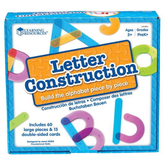 Learning Resources Letter Construction Activity Set (LER 8555)