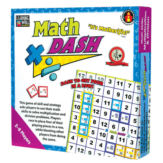 Teacher Created Resources Math Dash Multiplication & Division (EP-LRN2349)