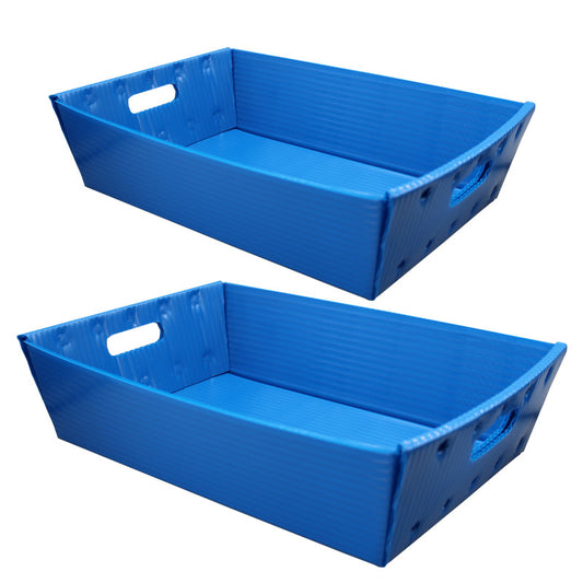 Flipside Plastic Welded Letter Trays, 2 Pack (FLP 40361)