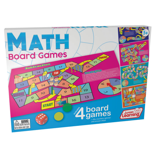 Junior Learning Math Board Game (JRL425)