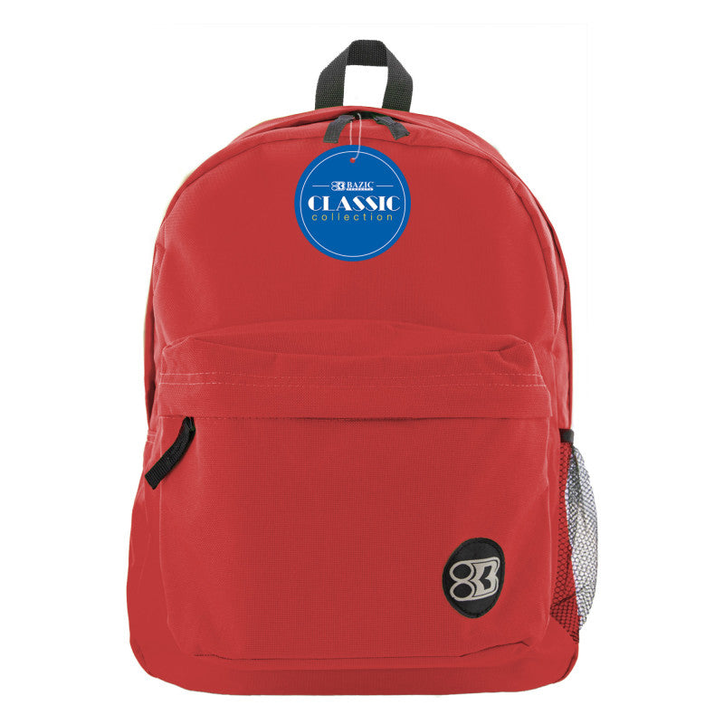 Bazic 17 Inch Classic Backpack, Color Variants