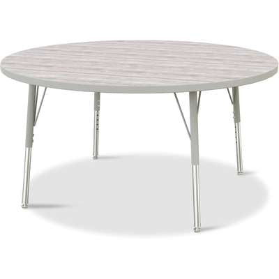 Jonti-Craft Berries Round Adjustable Height Activity Table, 48" Diameter, Color and Size Variants (6433JC)