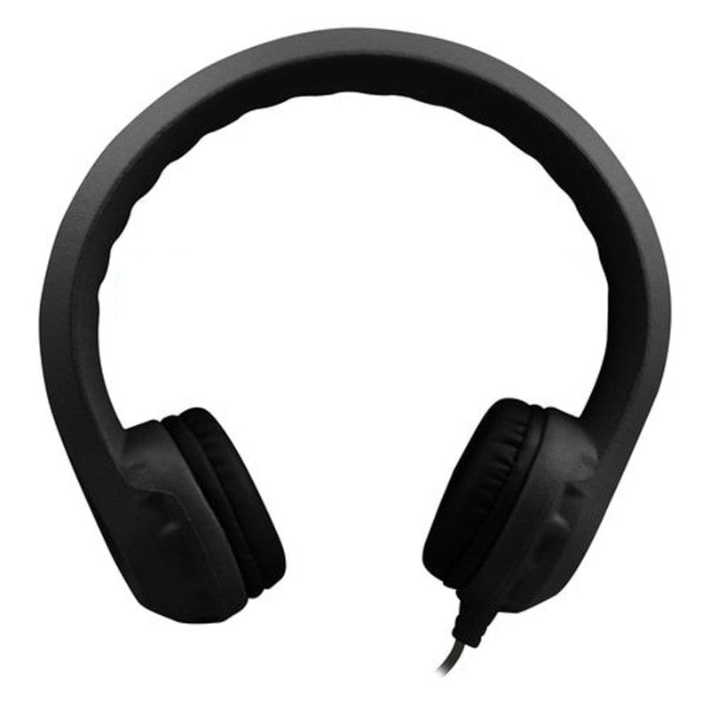 Hamilton Electronics Flex-Phones Indestructable Black Foam Headphones (HECKIDSBLK)