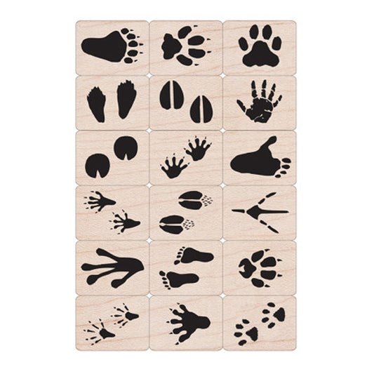 Hero Arts Ink N Stamp Animal Prints (HOALL 376)