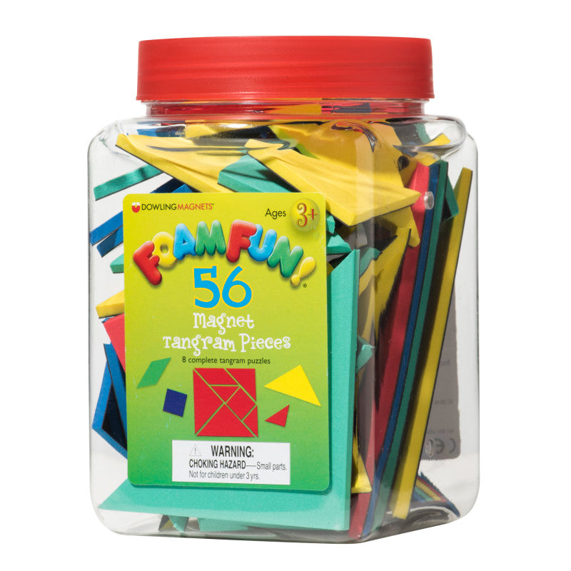 Dowling Magnets Foam Fun Magnet Tangrams (DO 732103)