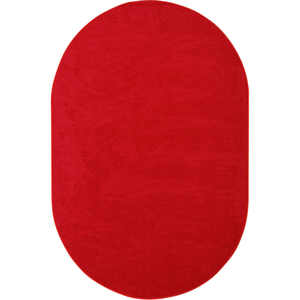 Joy Carpets Endurance Solid Color Rug, Oval