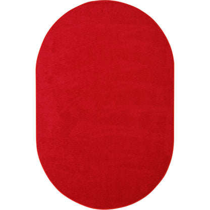 Joy Carpets Endurance Solid Color Rug, Oval