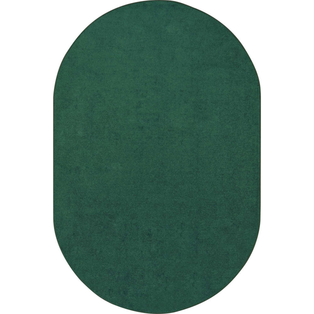 Joy Carpets Endurance Solid Color Rug, Oval