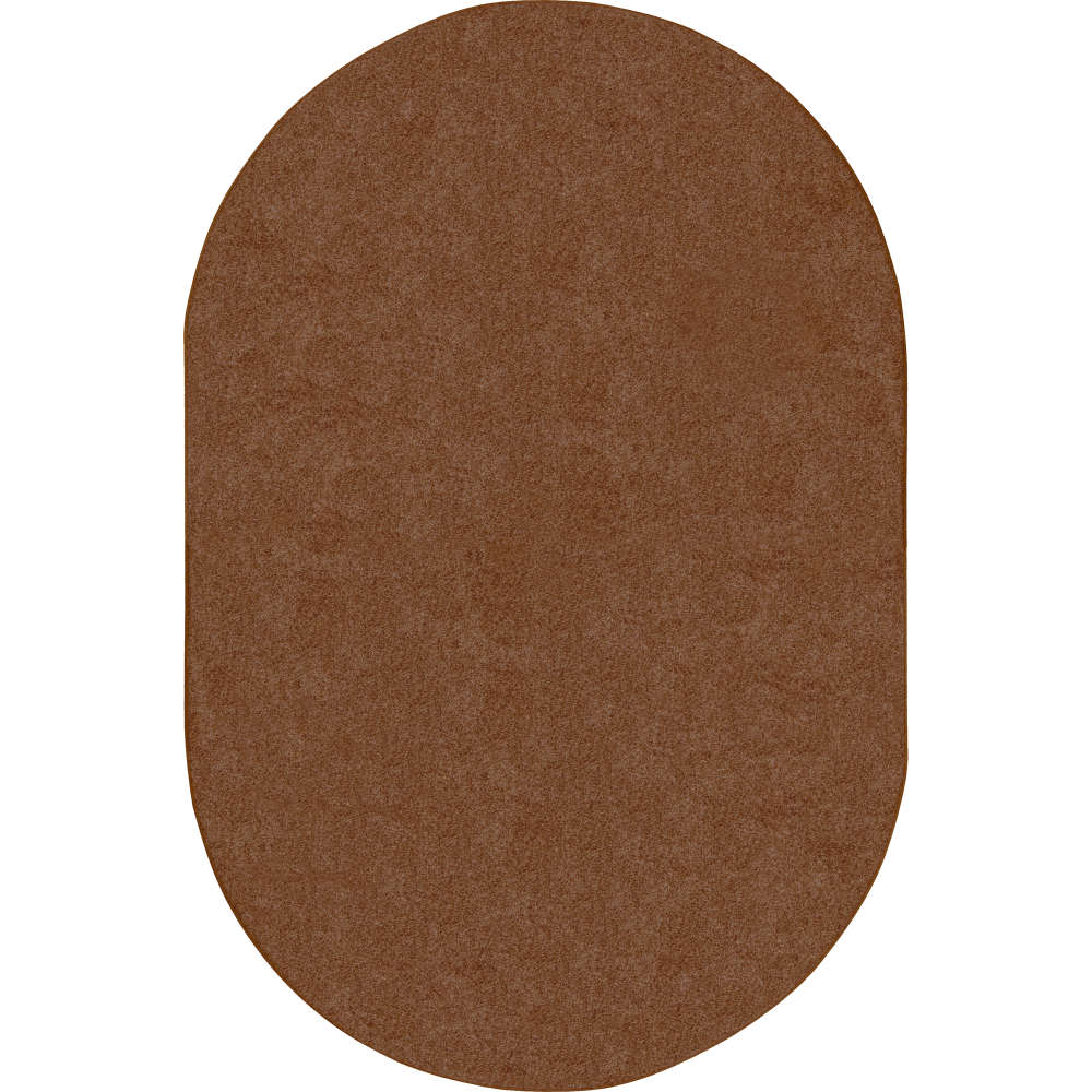 Joy Carpets Endurance Solid Color Rug, Oval
