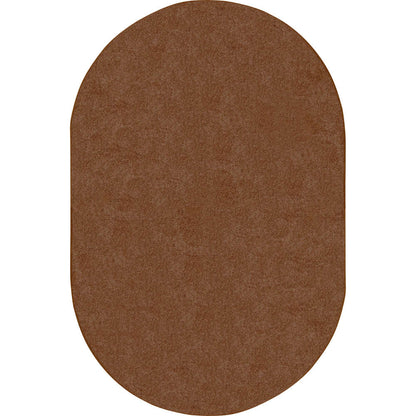 Joy Carpets Endurance Solid Color Rug, Oval