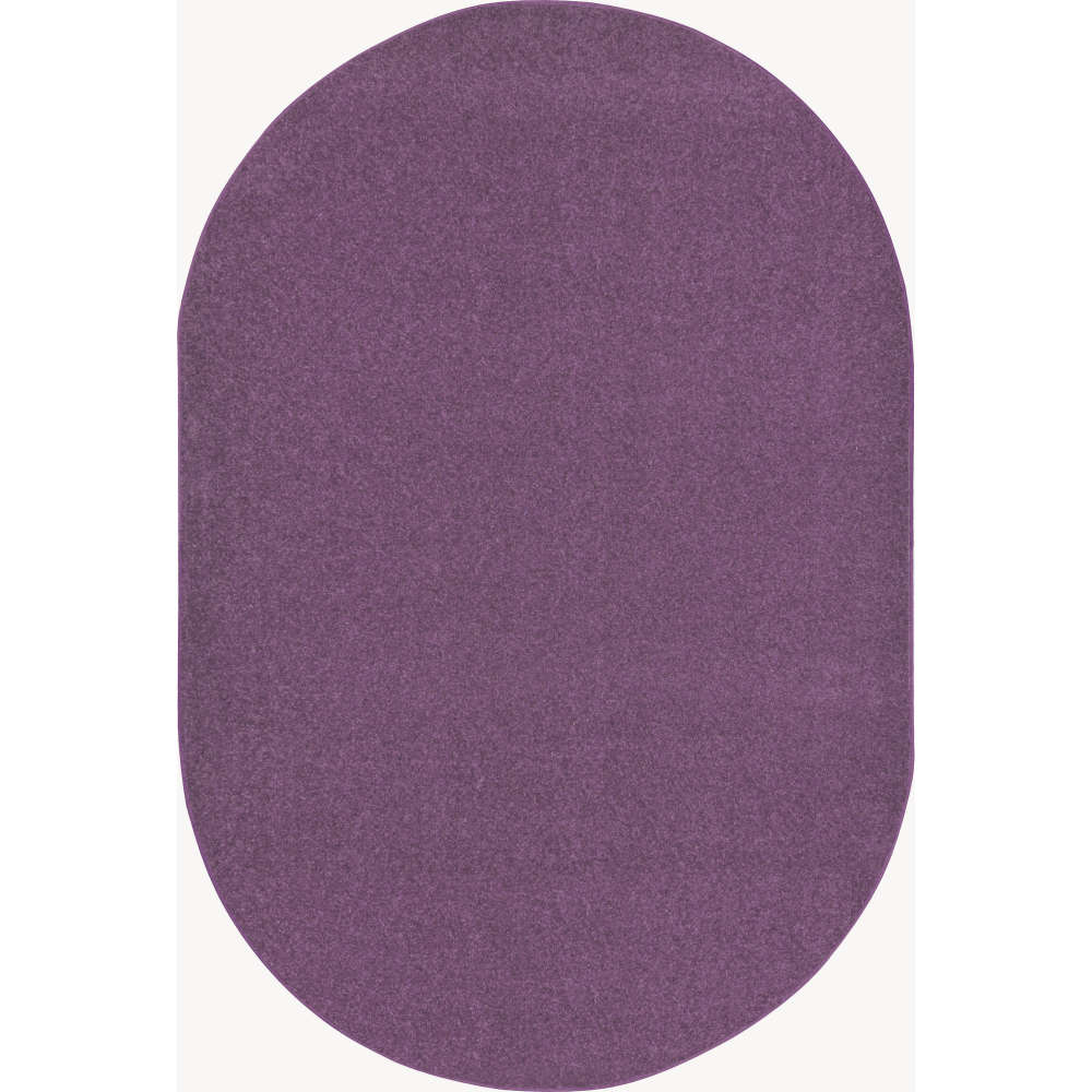 Joy Carpets Endurance Solid Color Rug, Oval