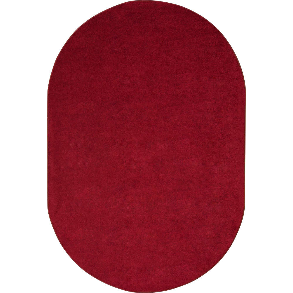 Joy Carpets Endurance Solid Color Rug, Oval